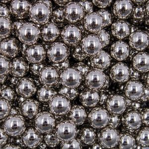 Bola Lisa Sem Furo 08Mm Em Abs Com 500Gr