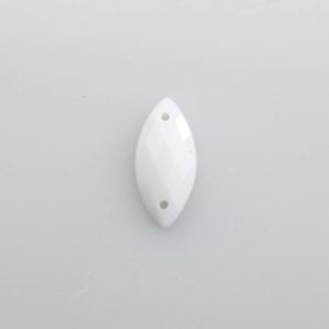 Chaton Para Costura Navete Sextavado Para Tingir 9X18mm Em Acrilico Com 250Gr