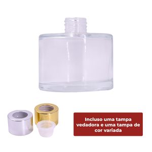 FRASCO DE VIDRO PARA AROMATIZADOR R28/410 REDONDO 240ML