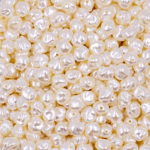Passante Irregular Perolado 09X10mm Em Abs Com 500G