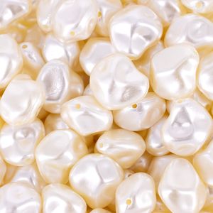 Passante Irregular Perolado 18X20mm Em Abs Com 500G