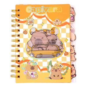 Caderno  Luck Baby Capivara Com Divisórias A5