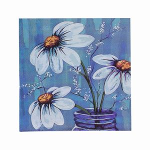 Guardanapos Decoupage 33X33cm Flores Com 20 Unidades