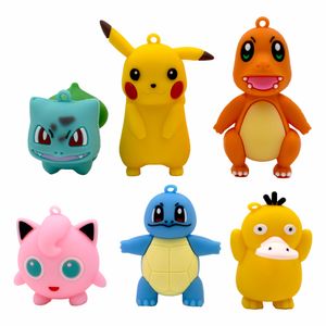 PINGENTE POKEMONS 70MM EMBORRACHADO COM 12 PEÇAS