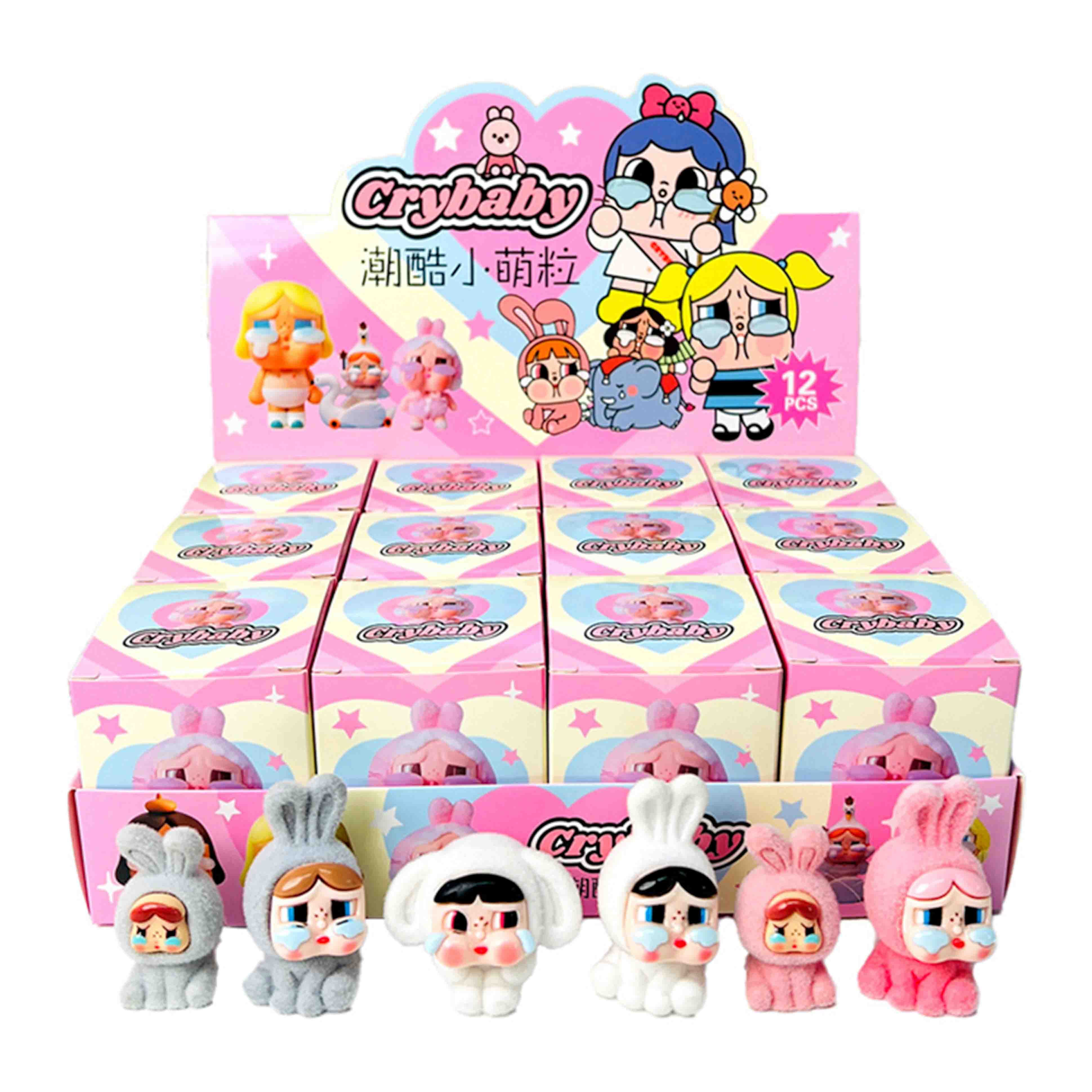 Caixa Misteriosa Mini Figura Meninas Superpoderosas com 12 Unidades Sortidas