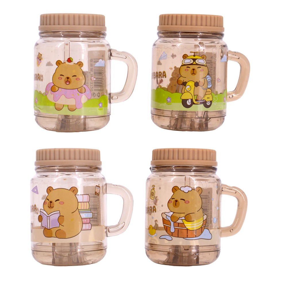 Apontador com Deposito Caneca Capivara Unidade