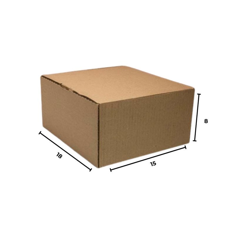 Caixa De Papelão Para Correios Montável Pequena 18X15x08-1765458772592