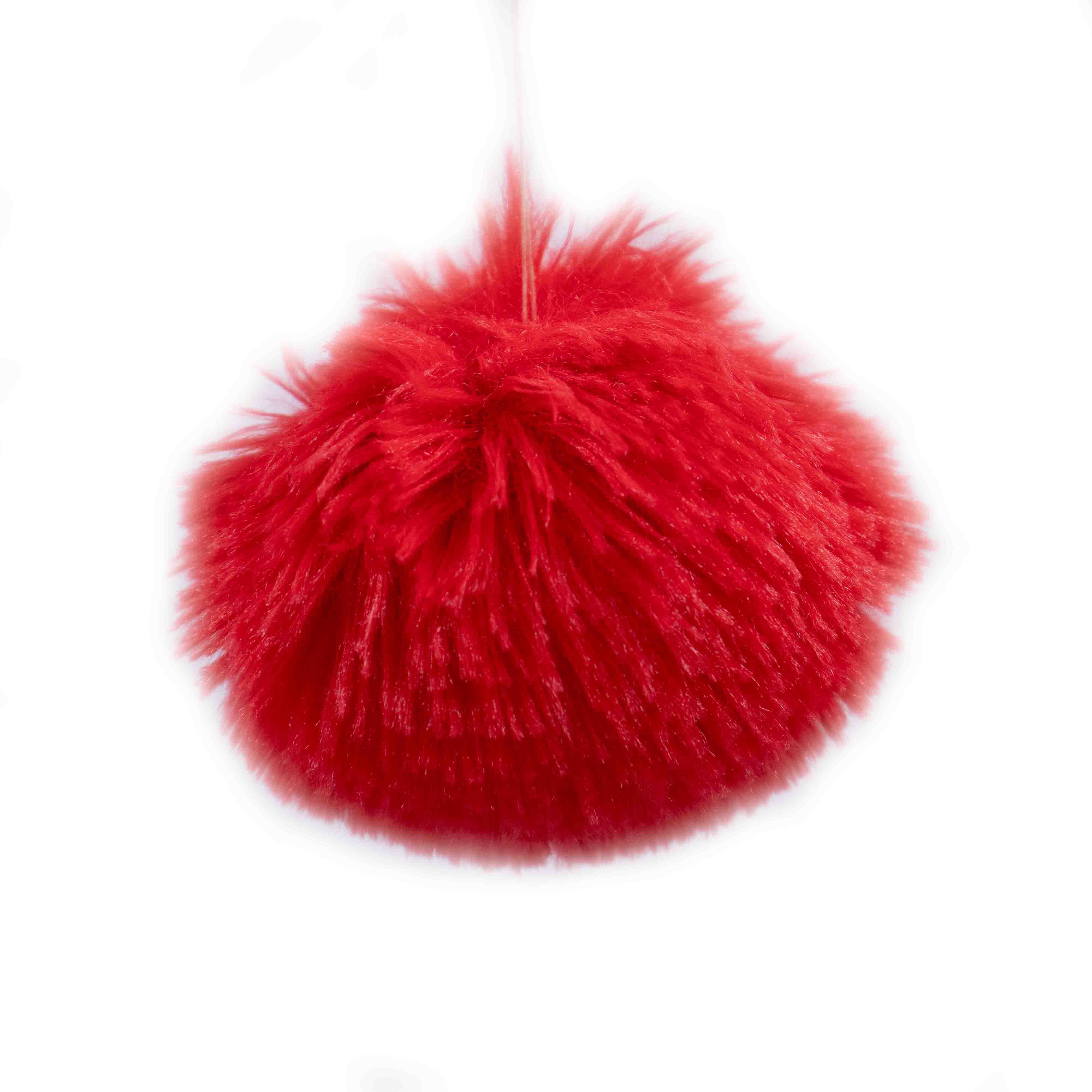POMPOM SINTÉTICO 80MM COM 12 PEÇAS | Ladeira Armarinhos
