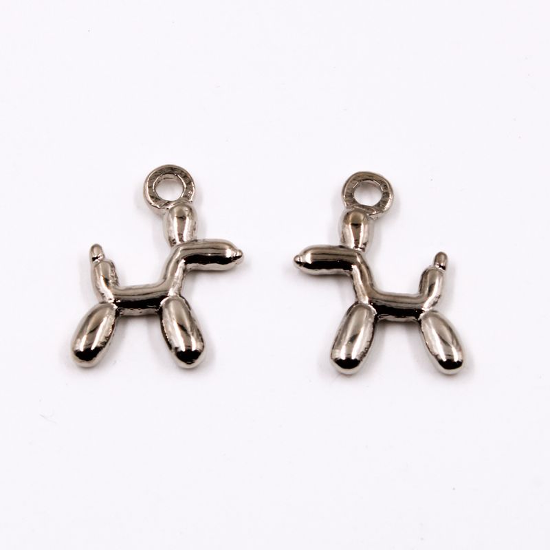 PINGENTE-DOG-19X14MM-EM-ZAMAC-COM-100GR---074---NIQUEL-074